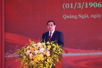 Thủ tướng Phạm Minh Chính dự Lễ kỷ niệm 120 năm ngày sinh Thủ tướng Phạm Văn Đồng 