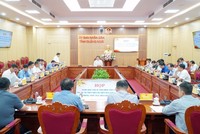 Lãnh đạo UBND tỉnh Quảng Ngãi làm việc với các sở, ngành, chủ Kl99ok phiên bản mới về tình hình thực hiện dự án thủy điện dự kiến đưa vào vận hành trong năm 2026.