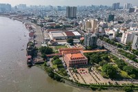Khu đất trước đây dự kiến làm Khu đô thị Nhà Rồng - Khánh Hội nay đã được điều chỉnh quy hoạch thành công viên cây xanh.