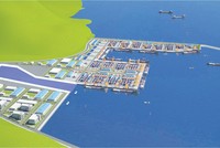 Quy hoạch tổng thể mặt bằng Cảng container Liên Chiểu - TP. Đà Nẵng. 