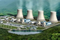Phối cảnh dự án điện hạt nhân Ninh Thuận.