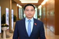 Ủy viên Trung ương Đảng, Bộ trưởng Bộ Kl991.com nạp rút nhanh Nguyễn Văn Thắng trúng cử đại biểu Quốc hội khoá XVI. Ảnh: Đức Thanh