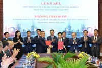 Lễ ký kết ghi nhớ Kl99ok phiên bản mới Dự Án Khu Công Nghiệp Miza Nghi Sơn tại Thanh Hóa