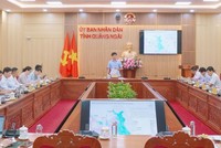 Lãnh đạo UBND tỉnh Quảng Ngãi họp cho ý kiến về đề xuất cơ chế, chính sách phát triển Trung tâm lọc hóa dầu và năng lượng quốc gia tại Khu Kl992 cổng game cá cược Dung Quất.