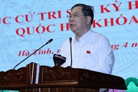Ủy viên Bộ Kl991.com tải ứng dụng, Phó Thủ tướng Thường trực Phạm Gia Túc phát biểu tại Hội nghị. Ảnh: VGP.