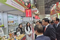 Gian hàng của các Kl991.com World Cup 2026 Chính Thức Việt Nam tại Triển lãm Quốc tế Thực phẩm và Đồ uống - Foodex Japan 2026.