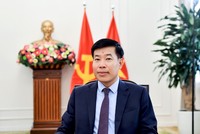 Đồng chí Nguyễn Mạnh Cường, Ủy viên Trung ương Đảng, Phó Bí thư Thường trực Đảng ủy Bộ, Thứ trưởng Bộ Ngoại giao