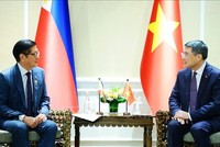 [Ảnh] Thủ tướng Lê Minh Hưng gặp lãnh đạo các nước nhân dịp tham dự ASEAN 48 