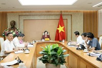 Bí thư Trung ương Đảng, Phó Thủ tướng Kl993 ưu đãi thưởng hấp dẫn Phạm Thị Thanh Trà chủ trì cuộc họp - Ảnh: VGP
