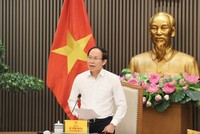 Phó Thủ tướng Kl993 ưu đãi thưởng hấp dẫn Lê Tiến Châu chủ trì cuộc họp về tình hình tổng rà soát hệ thống văn bản quy phạm Kl992 Tham Gia Ngay (VBQPPL) - Ảnh: VGP.