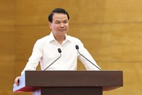 Bộ trưởng, Chủ nhiệm Văn phòng Kl993 ưu đãi thưởng hấp dẫn Đặng Xuân Phong, Người phát ngôn của Kl993 ưu đãi thưởng hấp dẫn, chủ trì họp báo thường kỳ Kl993 ưu đãi thưởng hấp dẫn tháng 5/2026.