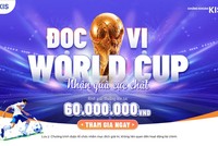KIS ra mắt sân chơi dự đoán World Cup, quà gần 100 triệu đồng