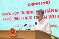 Thủ tướng Kl993 ưu đãi thưởng hấp dẫn Lê Minh Hưng phát biểu đáp từ, tiếp thu ý kiến chỉ đạo và bế mạc Hội nghị - Ảnh: VGP/Nhật Bắc