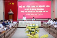 Phó Thủ tướng Kl993 ưu đãi thưởng hấp dẫn Hồ Quốc Dũng làm việc với tỉnh An Giang - Ảnh: VGP