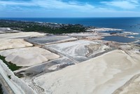 Khu vực dự án Khu bến cảng Mỹ Thuỷ. Ảnh: Ngọc Tân