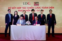 LDG hợp tác toàn diện với quỹ Kl99ok phiên bản mới S.A.M, công bố 5 dự án chiến lược