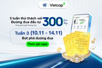 Tăng tốc cho “3 tuần thử thách với đường đua Kl99ok phiên bản mới cùng Vietcap”
