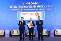 99Kl99 link đăng nhập Rồng Việt 6 lần liên tiếp nhận giải thưởng “Tổ chức tư vấn M&A tiêu biểu" 