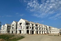 Hoian d'Or do Tracodi làm tổng thầu đã thi công xong 90% Kl99kl ưu đãi độc quyền kỹ thuật nội khu và phần thân của 202 căn shophouse, dự kiến bàn giao trong quý 3/2022