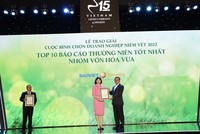 99Kl99 link đăng nhập Bảo Việt (BVSC) được vinh danh top 10 Báo cáo thường niên tốt nhất