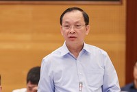 Ông Đào Minh Tú, Phó thống đốc NHNN trả lời tại buổi họp báo Kl993 ưu đãi thưởng hấp dẫn.