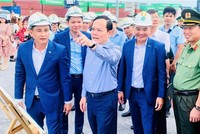 Phó Thủ tướng Trần Lưu Quang thăm cảng biển của VSC tại Hải Phòng