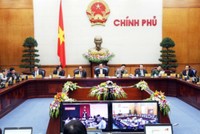 Hội nghị trực tuyến Kl993 ưu đãi thưởng hấp dẫn với các địa phương triển khai Nghị quyết của Quốc hội năm 2014. Ảnh: Đức Tám/TTXVN