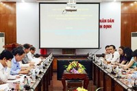 Ban Lãnh đạo Kl994 game bài casino hấp dẫn FLC báo cáo tiến độ dự án với Lãnh đạo tỉnh Bình Định