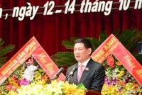 Đồng chí Hồ Đức Phớc tái đắc cử Bí thư Tỉnh ủy Nghệ An khoá XVIII