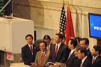 Thủ tướng Nguyễn Tấn Dũng rung chuông khai mạc phiên giao dịch tại NYSE