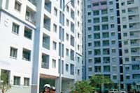 Một khu căn hộ chung cư vừa xây dựng xong đã được sử dụng ngay với 100% số hộ gia đình sinh sống, nhu cầu căn hộ chung cư đang rất nóng tại TP.HCM.
