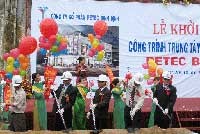 Khởi công Trung tâm thương mại Petec Bidico
