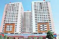 Một cao ốc ở phường 12, quận 3 vừa đưa vào sử dụng.