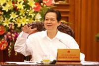 Thủ tướng chủ trì phiên họp thường kì Kl993 ưu đãi thưởng hấp dẫn tháng 4/2008. 