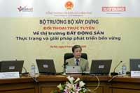 Bộ trưởng Kl99 nổ hũ Nguyễn Hồng Quân giao lưu trực tuyến với bạn đọc chiều 9/5.