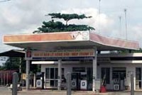 Cây xăng Hiệp Thành II (Long An) bị phát hiện gắn chip.