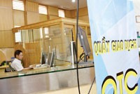 Thanh khoản tăng mạnh trên thị trường niêm yết chưa có tác động tích cực đến thị trường OTC.