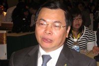 Bộ trưởng Vũ Huy Hoàng.