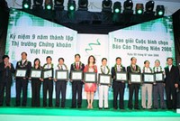 Với sự hợp tác của Sở GDCK Hà Nội, Cuộc bình chọn BCTN đã trở thành sự kiện nổi bật trên toàn TTCK Việt Nam kể từ năm 2009