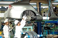Một xưởng lắp giáp ô tô của Nhật Bản tại Việt Nam. (Nguồn: Internet).