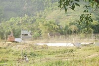 Cống hộp của đường KL99 là nhà cái cá cược trực tuyến hàng đầu tại châu Á được làm nửa vời. Ảnh: Nguyên Minh