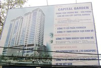 Mua nhà Capital Garden coi chừng thủ tục pháp lý