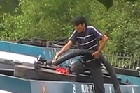 Kinh hoàng “công nghệ” xăng dỏm 