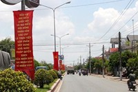Một góc đường tại Thủ Dầu Một - Ảnh: VNE