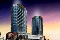 Phối cảnh dự án trung tâm thương mại, văn phòng và khách sạn Hạ Long tại khu trung tâm Cột Đồng Hồ