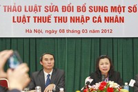 Dự luật Thuế Thu nhập cá nhân bị phản đối