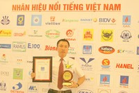 Petrosetco: “Nhãn hiệu nổi tiếng Việt Nam năm 2012”