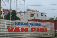 Cận cảnh loạt nhà triệu đô khu Văn Phú sụt lún, dọa sập