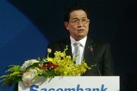 Sacombank xiết nợ cha con ông Đặng Văn Thành