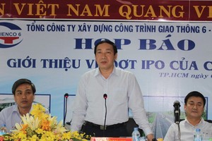 IPO cổ phần CIENCO 6 thu hút nhiều quỹ Kl99ok phiên bản mới lớn